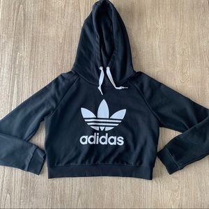 Copped Black Adidas Hoodie
